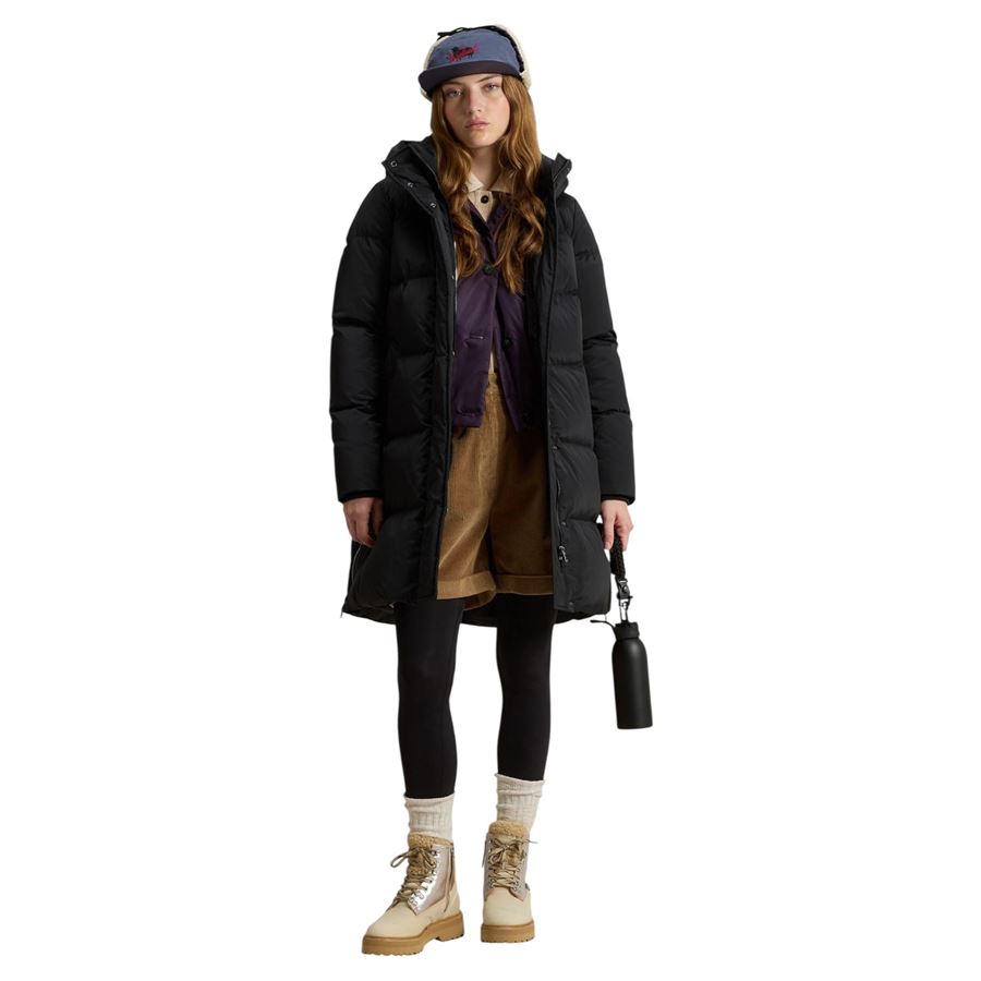 Kelly piumino lungo da donna con cappuccio rimovibile Woolrich | CFWWOU2088100
